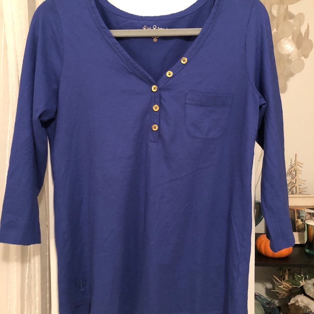 Lilly Pulitzer Essie Quarter Length Shirt